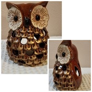 Owl Candle Holder